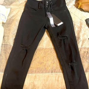 Blue Savvy high rise stretch jeans